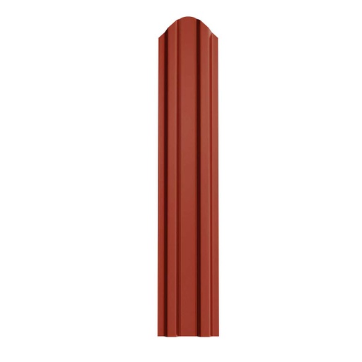 [ST_289069] Şipcă gard metalică, RAL 3011 roșu lucios-grund,1200x90x0,4 mm