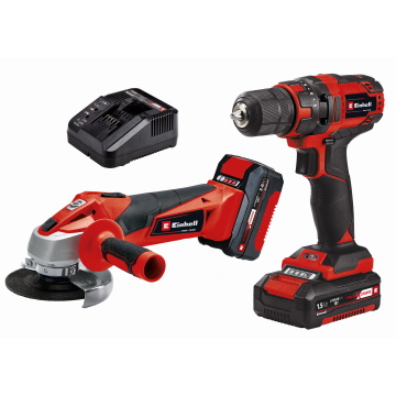[ST_2461] Kit Power Tools Polizor + Masina Cu Acumulatori