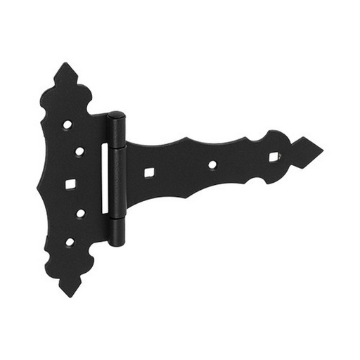 [P005226] Balama poartă decorativă C, 150x50x170x2.5 negru