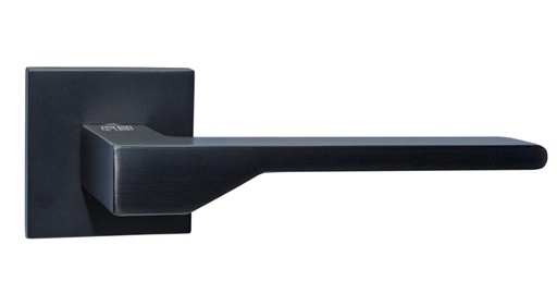 [P003798] Șild cu mâner ușă RB QUATTRO mod. Q 02.50 negru mat