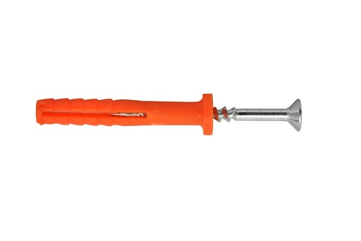 [DC54WCMBM] Diblu cap cilindric cu surub cui - 8 X 60 polipropilena - 100 buc