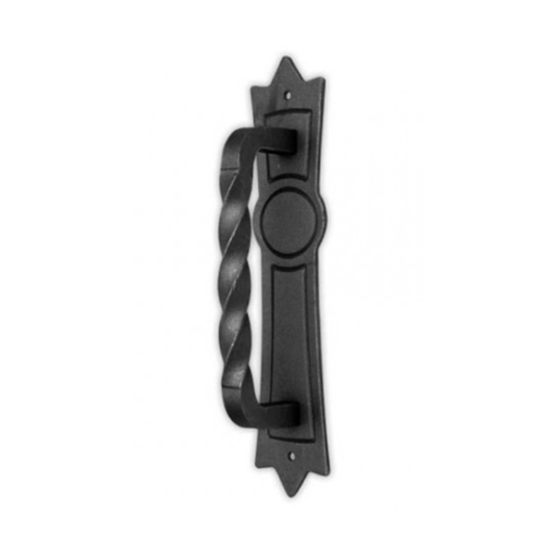 [P001352] Mâner 24-051 fier forjat pentru porți si uși, 260x52X3 mm