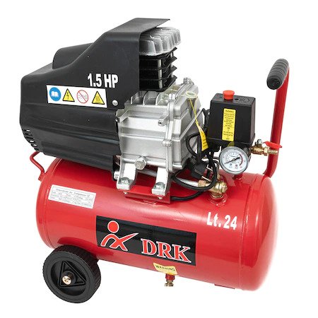 [ST_2899] Compresor aer DRK LBXB 24 L, 1,5 CP, 115 PSI, 128l/min