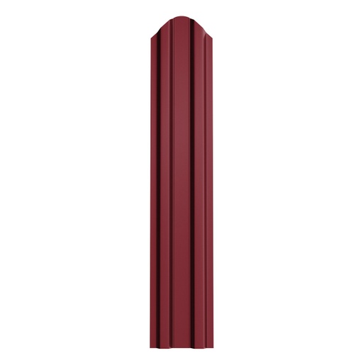 [P009467] Şipcă gard metalică, RAL 3005 vișiniu lucios-grund,1200x90x0,4 mm