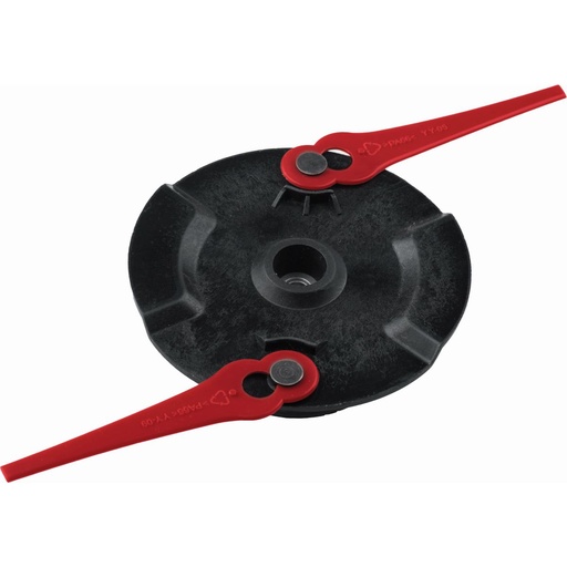 [P006047] Cap de tundere pentru motocoasă, 20 buc lame de schimb din plastic