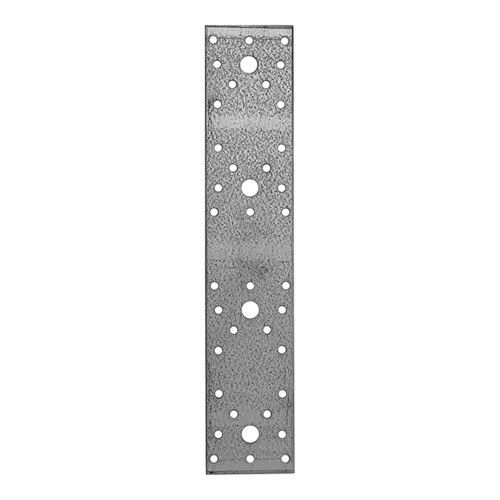 [ST_353] Placa perforata plata, pentru imbinare constructii din lemn, din otel zincat, 240x45x2 mm