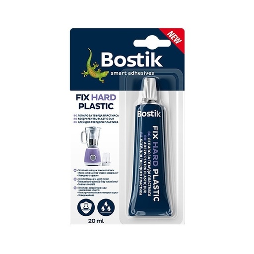 [P005737] Adeziv pentru plastic rigid, Bostik Fix Hard Plastic, 20 ml