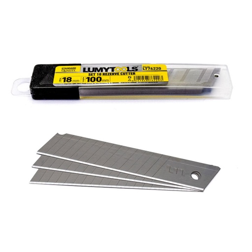 [P003830] Rezerve cutter 18  mm 10 buc/set