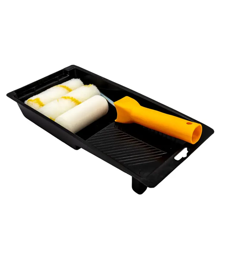 [P007205] Set trafalete cu 3 rezerve burete si acril Ø 15x100x6 mm, tavă 140x300 mm