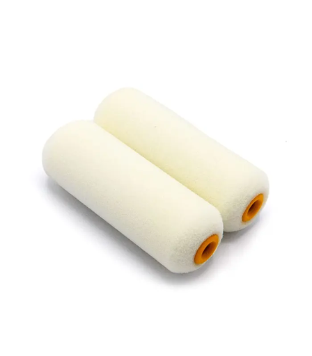 [P005985] Set 2 role burete trafalet superfin dens, rolă 100 mm, Ø 35 mm, tijă 6 mm