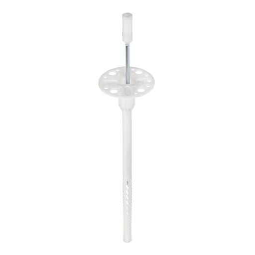 [P001415] Diblu izolatie profesional cui metalic (izolat) D. 10x160 mm, izolatie 110 mm 200 buc/cutie