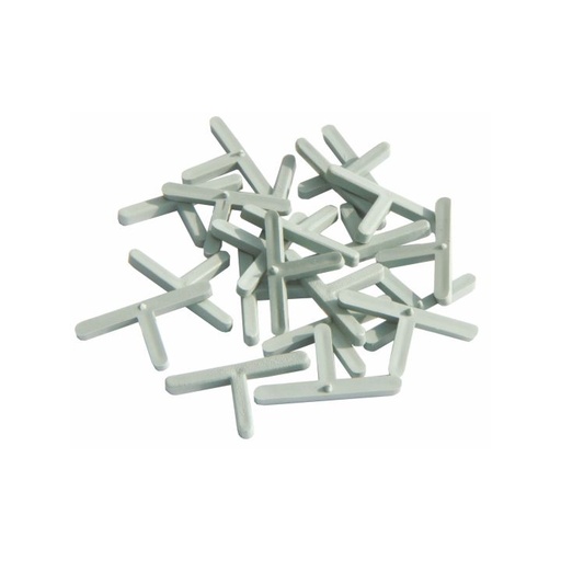 [P008725] Distanțiere pentru gresie și faianță tip „T”, 3 mm, 100 buc