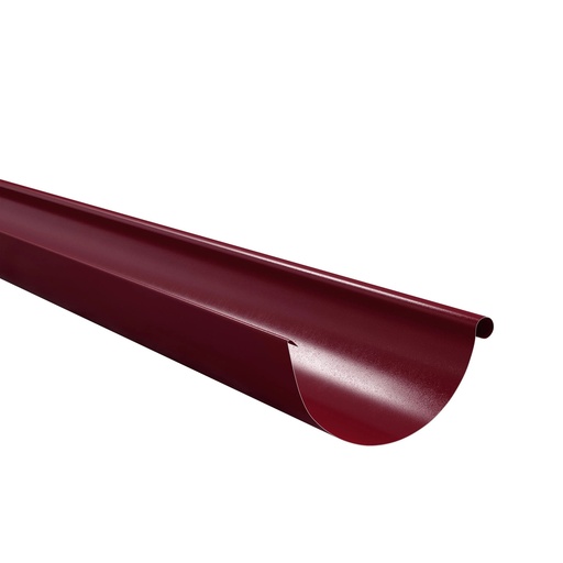 [P005202] Jgheab metalic, RAL3005 vișiniu, D.125 mm, 2 ml