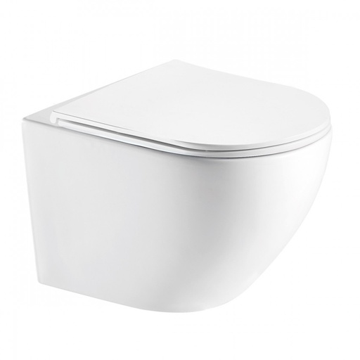 [P009822] Vas WC auspendat, alb Vellis