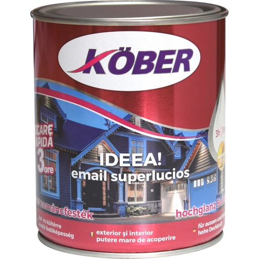 [P005857] Email superlucios Ideea Kober negru, 0.75 l