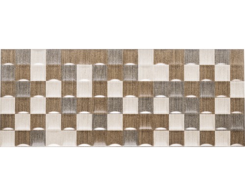 [ST_27850] Decor faianță Sara cafe mix, 20x50 cm