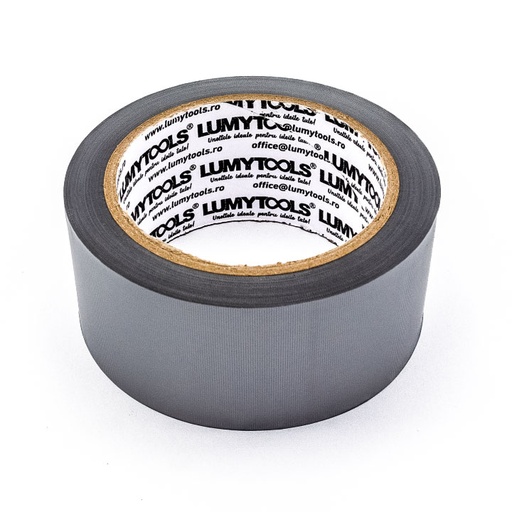 [P004245] Bandă adezivă PVC cu striații pentru țevi, 48 mm x 25 ml