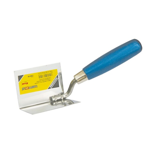 [P005564] Șpaclu pentru colț interior din oțel inoxidabil, 120x75 mm