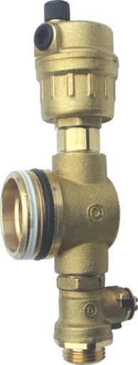 [P010540] Kit golire/aerisire colector distribuitor PEXKIT Quadro D. 1''