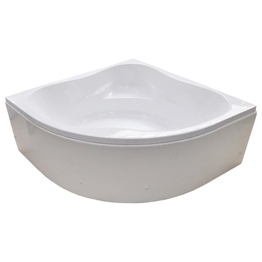 [P003414] Cadă de baie din acril simetrică pe colț VENUS, 140x140x46 cm