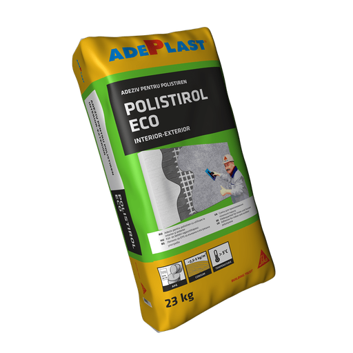 [P003667] Adeziv ADEPLAST Polistirol Eco pentru polistiren expandat, 23 kg