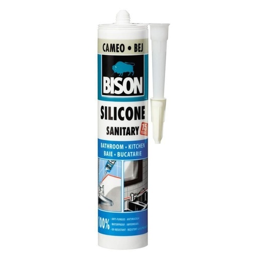[ST_15] Silicon Sanitar Bison, Bej, 280 ml