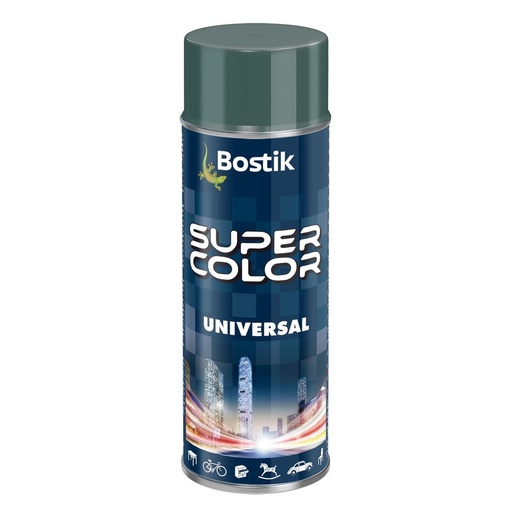 [P005410] Spray vopsea Bostik Bostik Color Universal, RAL 7011 gri metal interior/exterior, 400 ml