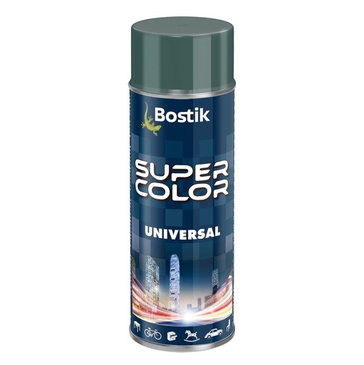[P005410] Spray vopsea Bostik Color Universal, RAL 7011 gri metal interior/exterior, 400 ml