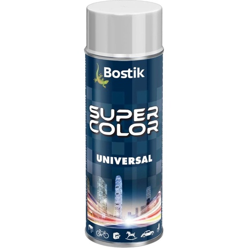 [P005418] Spray vopsea Bostik Bostik Color Universal, RAL 9010 alb mat interior/exterior, 400 ml