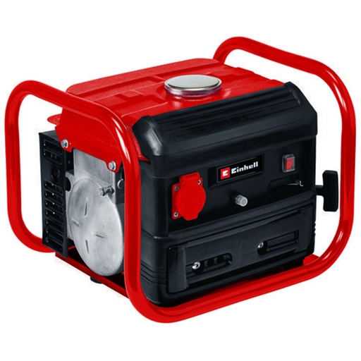[P002994] Generator curent electric Einhell TC-PG 10/E5, 680 W, 65.3 CC, 2 timpi, 2.96 A curent nominat, 1 priza 230 V, 4 l rezervor, 6.6 h timp de lucru la incarcare 2/3