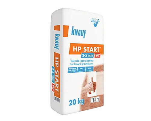 [P010812] Glet pe bază Knauf HP START, 20 kg