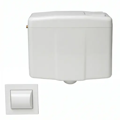 [P010168] Rezervor plastic cu buton actionare la distanta SANIT