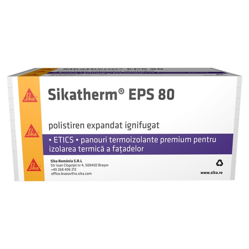 [P010941] Polistiren expandat Sika 10 cm, EPS 80