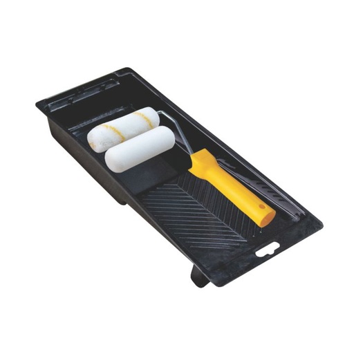 [P006896] Set trafalete cu 2 rezerve burete si acril Ø 15 bază x100x6 mm și tavă 140x300 mm