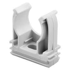 [P007922] Clemă PVC pentru fixare tub electric rigid, 16 mm