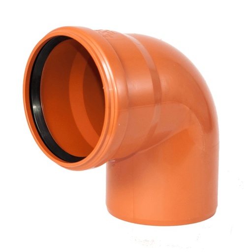 [P007822] Cot scurgere PVC mufă inel, Ø 250 mm 87°