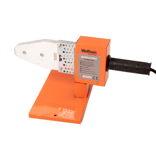 [P003813] WOLFSON - aparat pentru sudat tevi din PPR 600 wat, (3 bacuri) 20 -> 32 mm