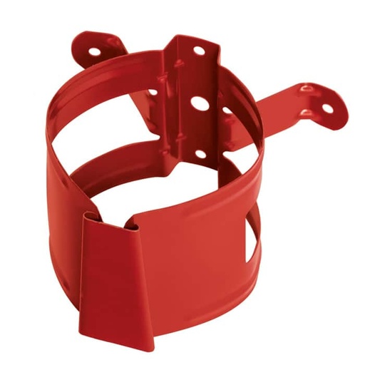 [P008643] Brățară burlan RAL3011 roșu, Ø 90 mm