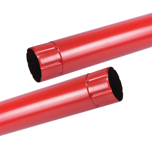 [ST_1970] Burlan metalic RAL3011 roșu, Ø 90 mm, 3 ml