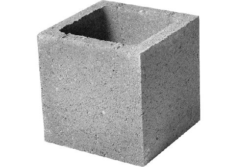 [P007520] Bolțar stâlp gard, PETRA, 25x25x25 cm