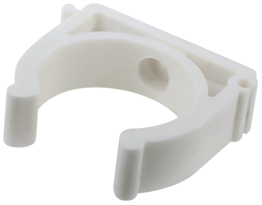 [P007132] Clame aplicate PP-R alb, 32 mm