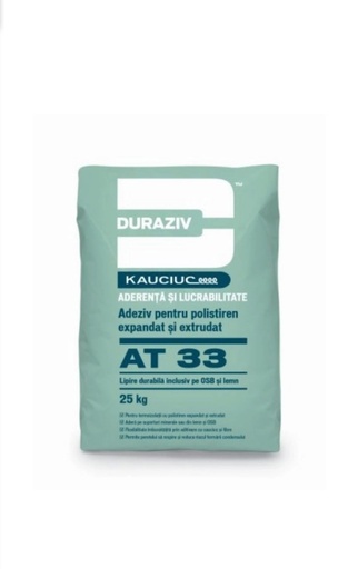 [P004224] Duraziv AT 33 adeziv pentru polistiren expandat si extrudat, aditivat cu Kauciuc