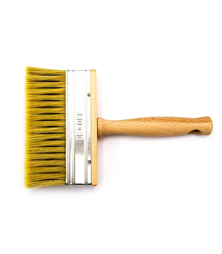 [P004406] Bidinea cu mâner lemn 100x30 fir sintetic lungime 50 mm