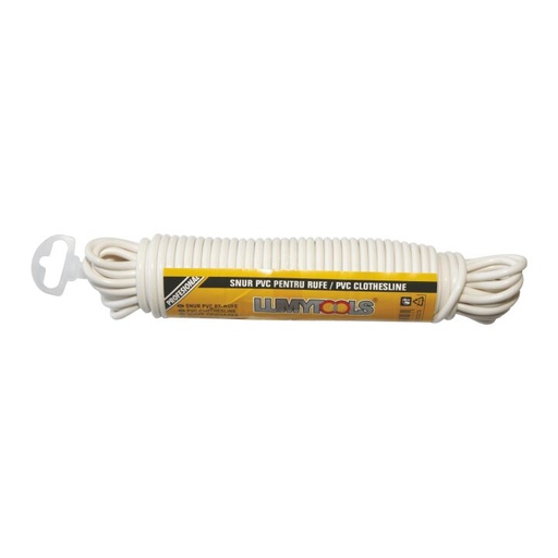 [P005496] Şnur din PVC pentru rufe, Ø 5mm, 15 ml