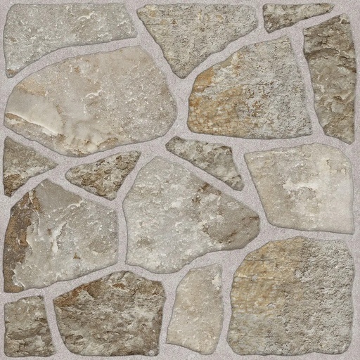 [P003854] Gresie exterior/interior porțelanată ODILE grej mată, 45x45 cm, 1.42 mp