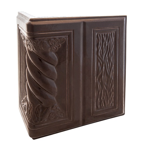 [P007623] Teracota wenge colt medalion Stejar