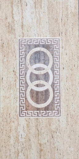 [ST_2697] Decor Travertin Rock Ivory Rustic Mix 2 30/60