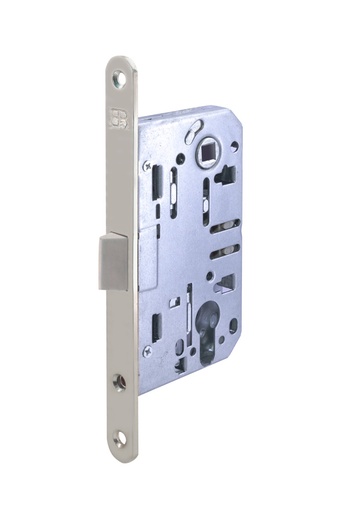 [P008800] Broască Alama (Kevlar) 85 mm ovală sild, butuc nichel mat