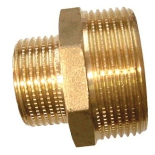 [P003948] Niplu alamă redus 1/2”x3/8''