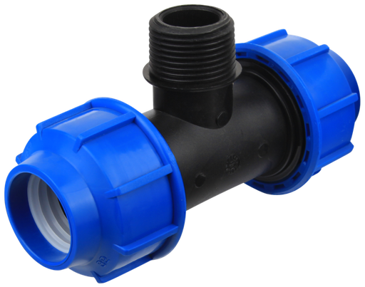 [P003615] Teu compresiune D. 20x1/2'' fe